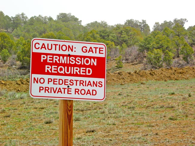 Fox Fire Ridge Lot 3 Security Gate